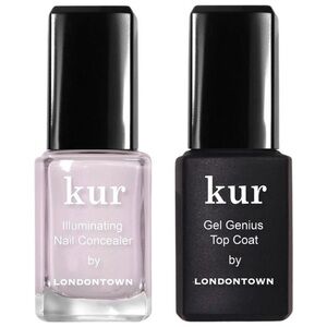Londontown Kur Conceal + Go Duo GEL GENIUS TOP COAT ILLUMINATING NAIL CONCEALER